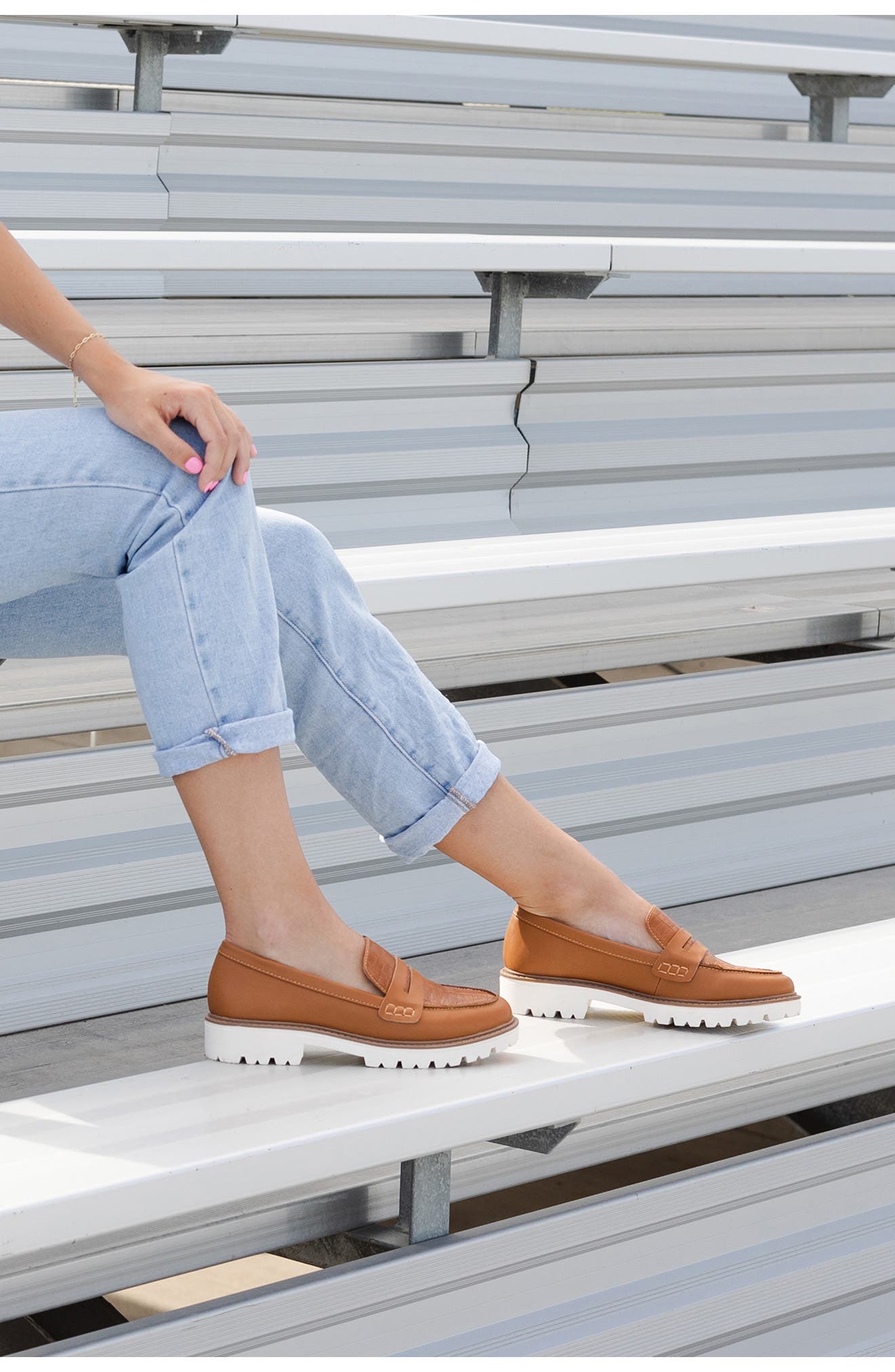 Journee Collection Kenly Comfort Foam Penny Loafer, Alternate, color, Black