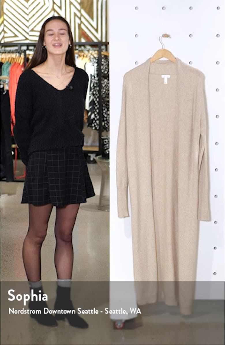 Longline Open Cardigan, sales video thumbnail
