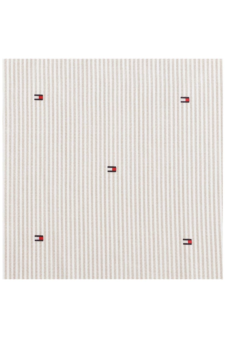 Ithaca Flag Stripe Cotton Percale Sheet Set, Alternate, color, DUSTY BEIGE