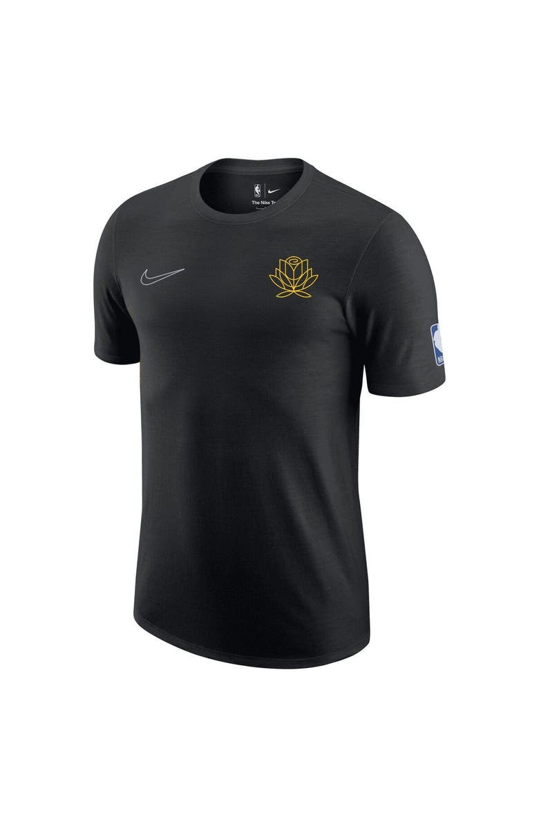 Nike Men's Nike Black Golden State Warriors 2022/23 City Edition Courtside Max90 Backer Relaxed Fit T-Shirt, Alternate, color, 