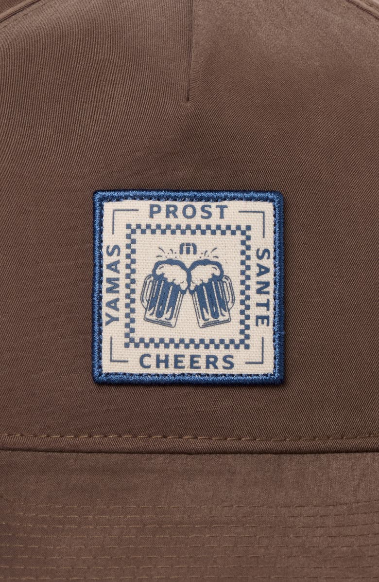 TravisMathew Cheers Snapback Baseball Cap, Alternate, color, Chocolate Brown