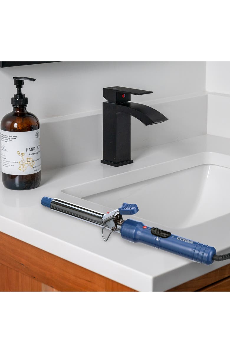 CONAIR Supreme Spiral Curls 2 Heat Settings 3/4 Inch Curling Iron, Alternate, color, Blue