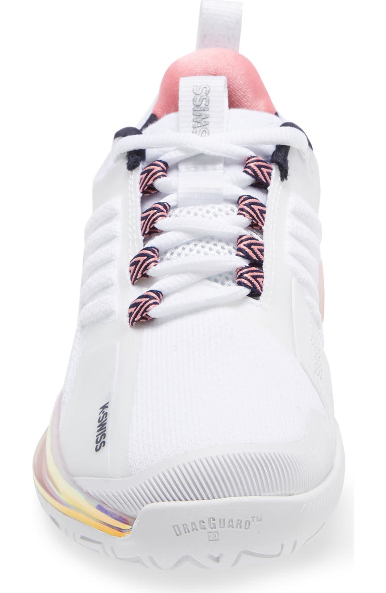 EleVen by Venus Williams The Glow Up by EleVen by Venus Williams x K-Swiss Ultrashot 3 x Eleven Glow Tennis Shoe, Alternate, color,