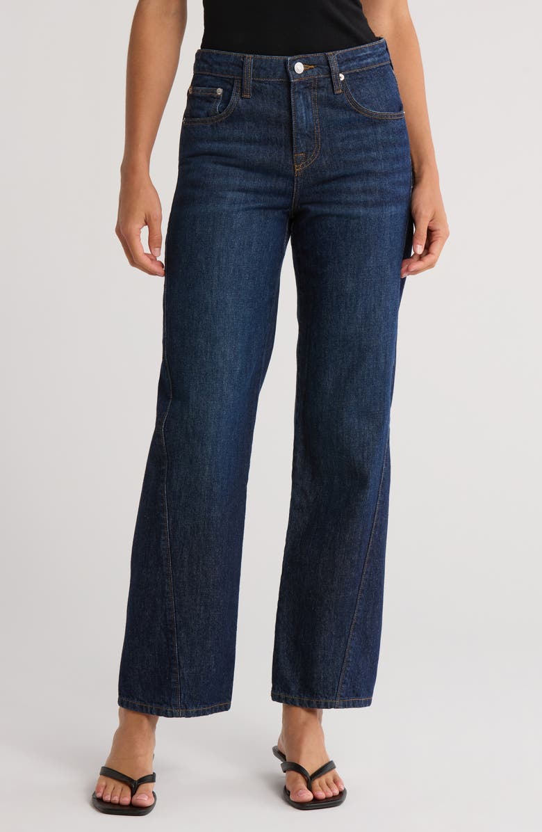Simkhai Sawyer Relaxed Tapered Jeans, Main, color,