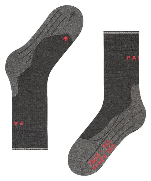 Falke Tk2 Explore Wool Silk Hiking Socks In Multi