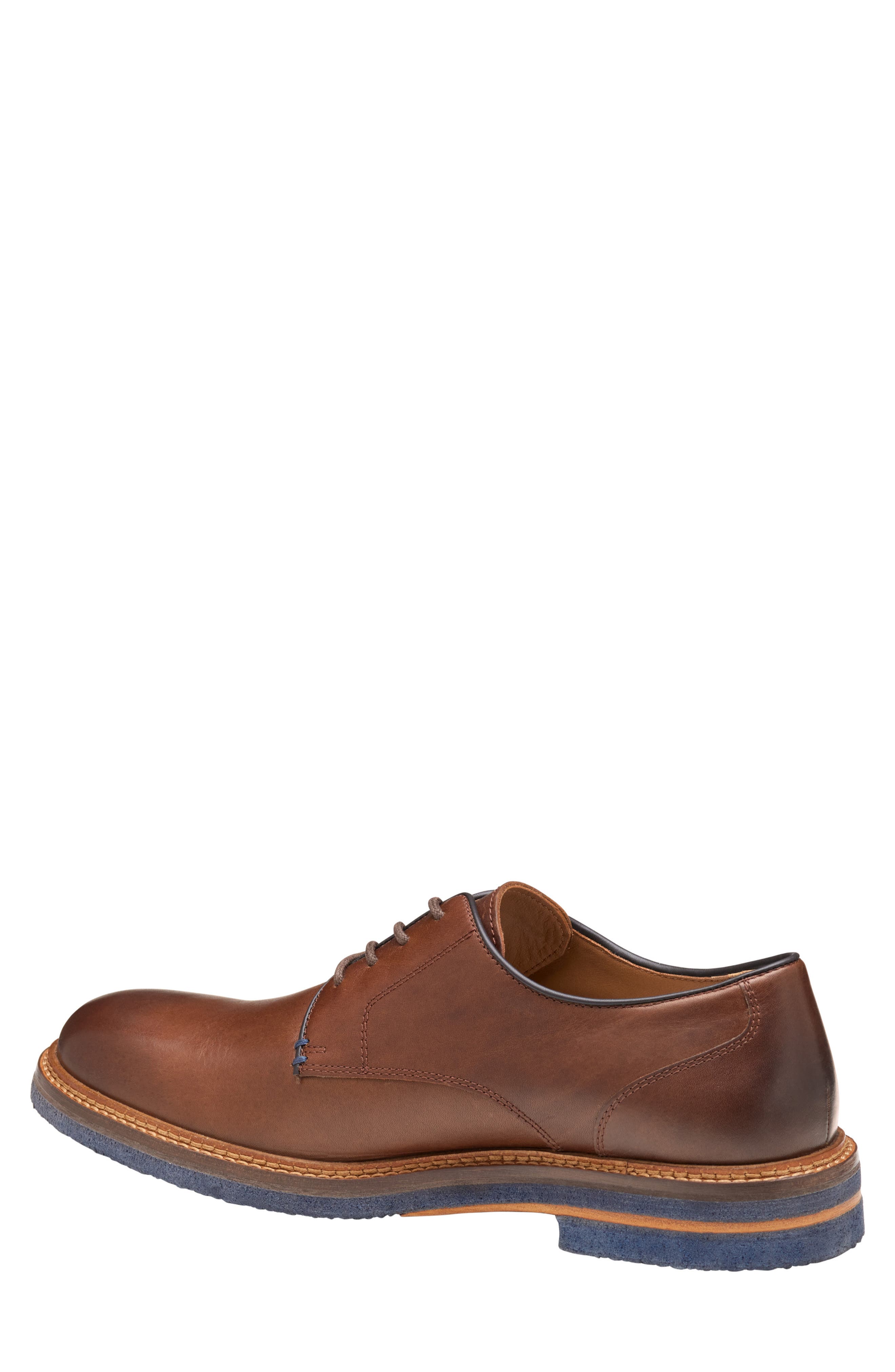 Calder Plain Toe Derby, Alternate, color, MAHOGANY FULL GRAIN