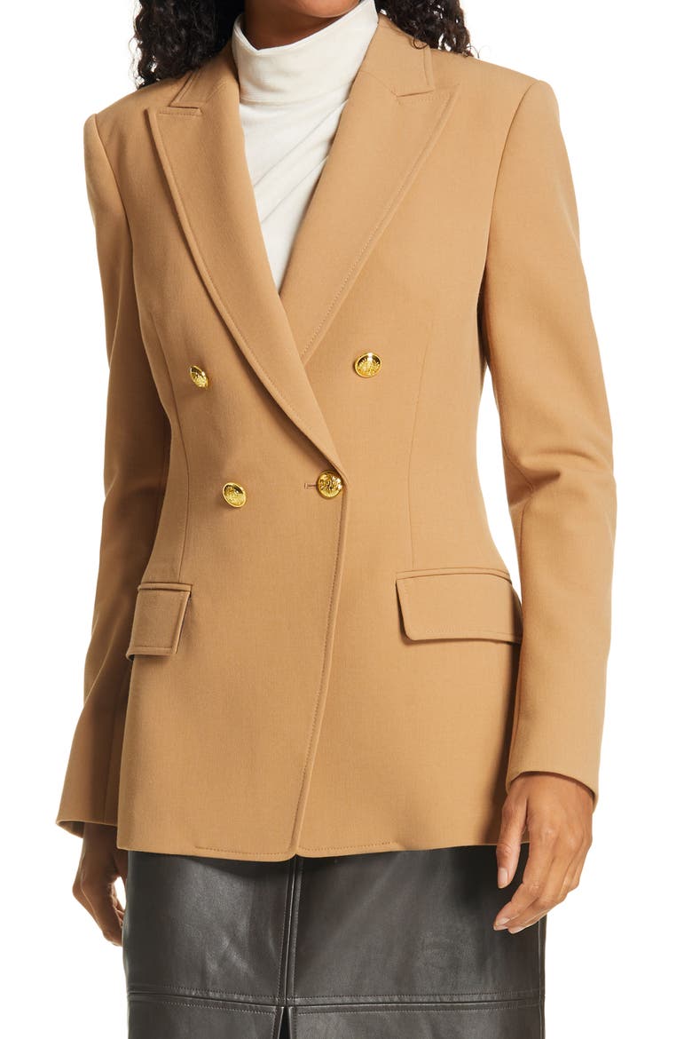 Sedgwick II Double Breasted Blazer, Main, color, MAPLE