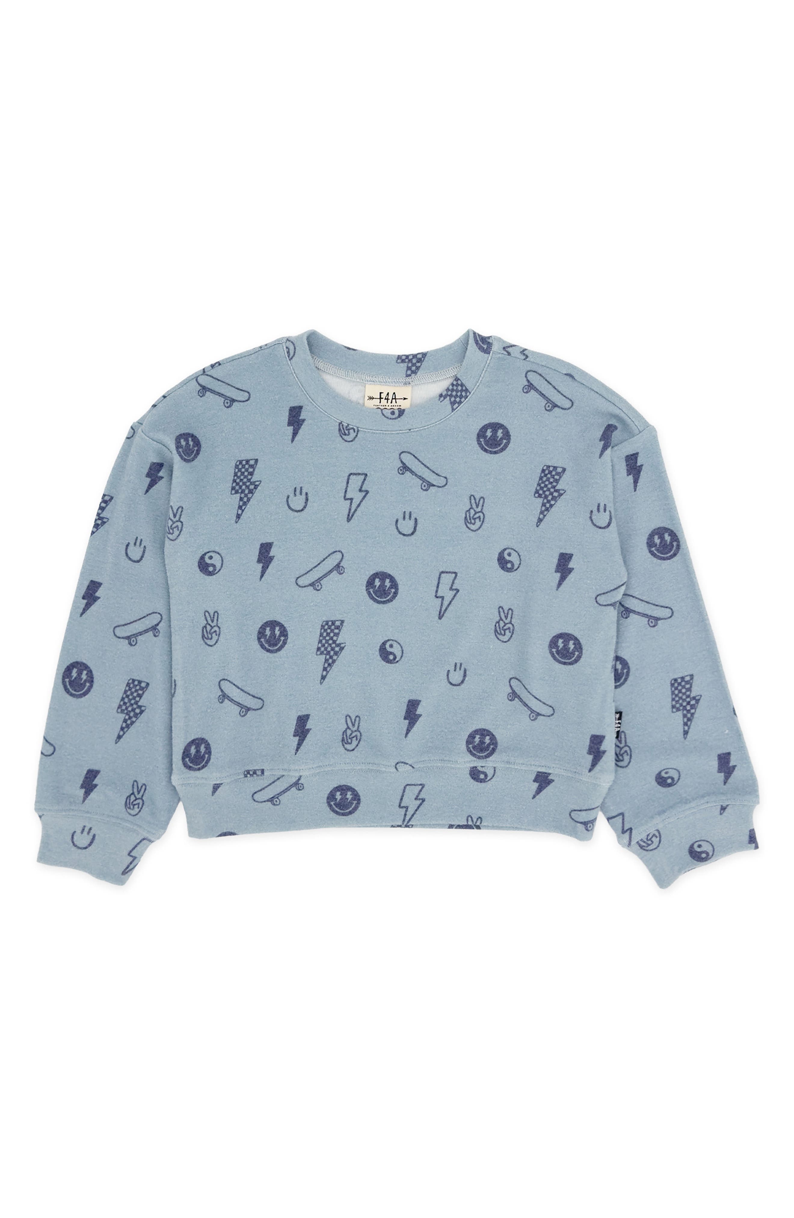 Feather 4 Arrow Icon Hacci Sweatshirt & Joggers Set | Nordstrom