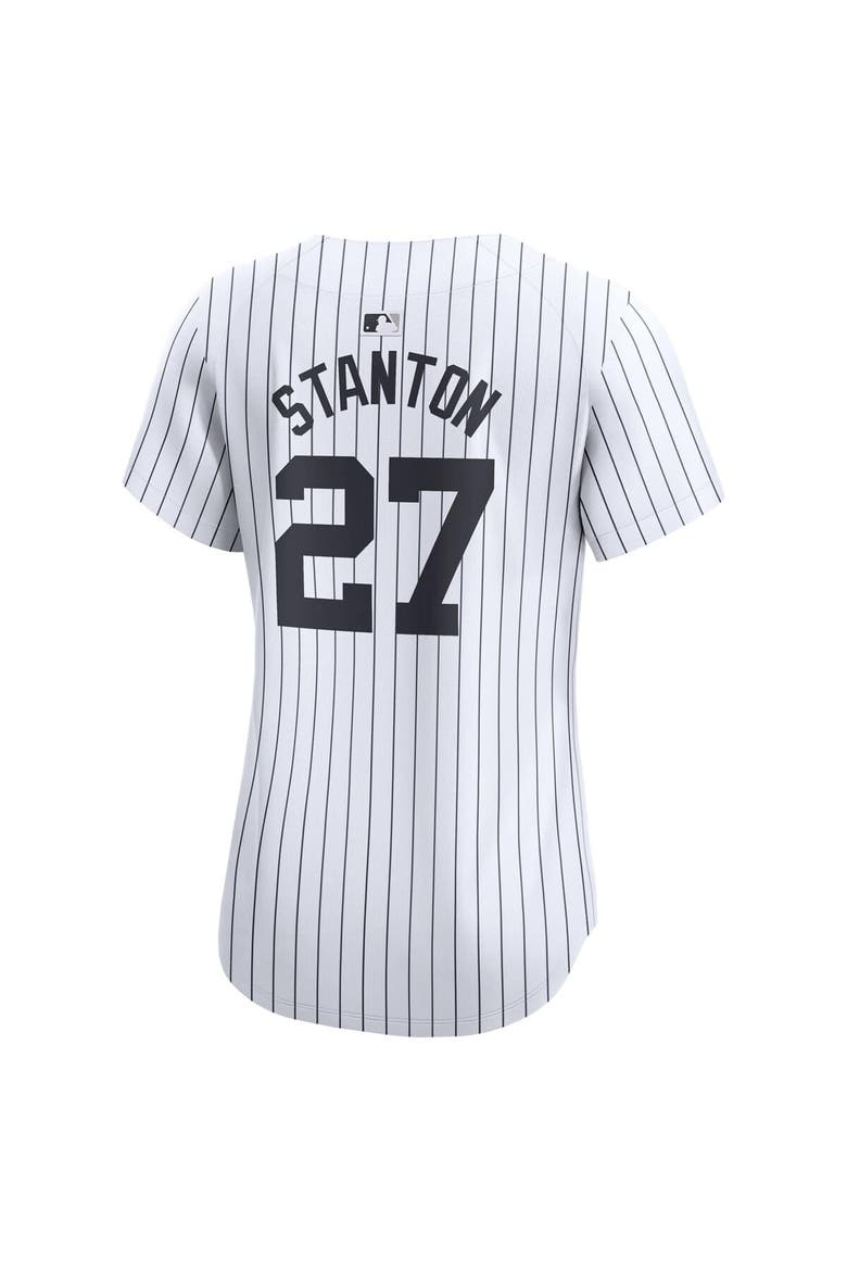 Women's Nike Giancarlo Stanton White New York Yankees Home Limited Player Jersey, Alternate, color, White