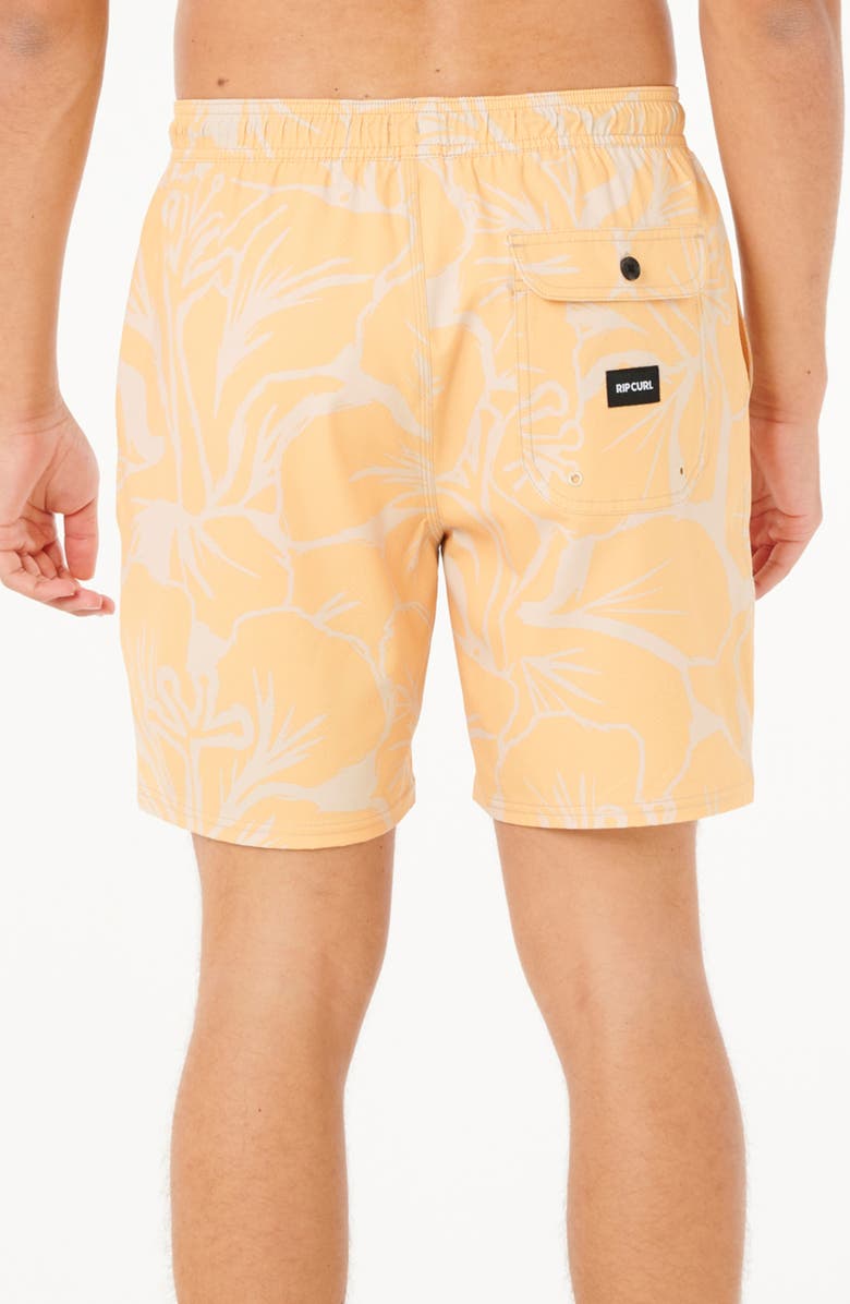 Rip Curl Artist of the Search Cody Welsh Volley Swim Trunks, Alternate, color, Light Khaki