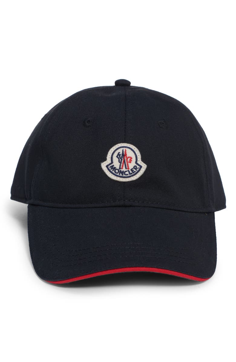Moncler Logo Baseball Cap, Alternate, color, 