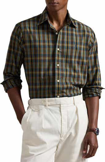 Polo Ralph Lauren Classic Fit Plaid Performance Oxford Button-Down Shirt