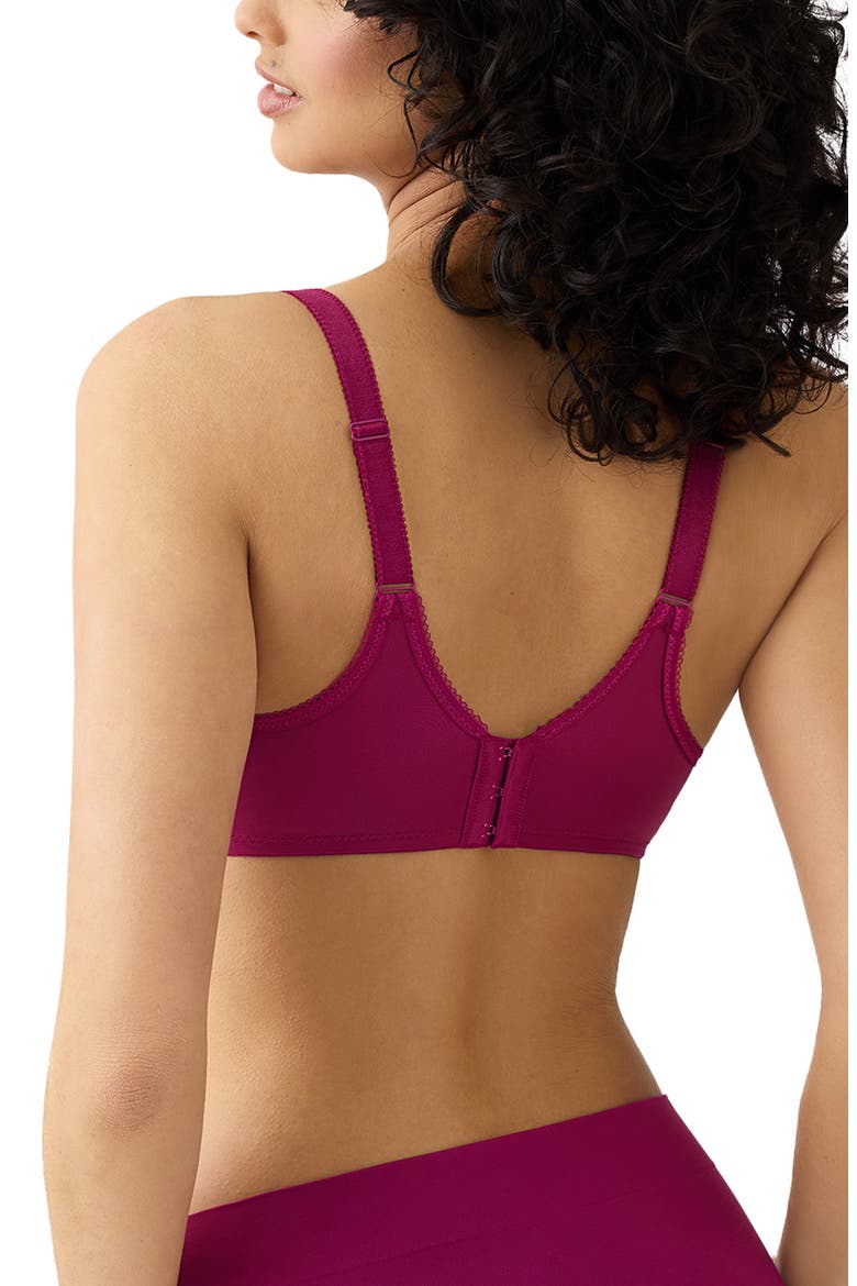 Basic Beauty Seamless Underwire Bra, Alternate, color, BERRY FIZZ