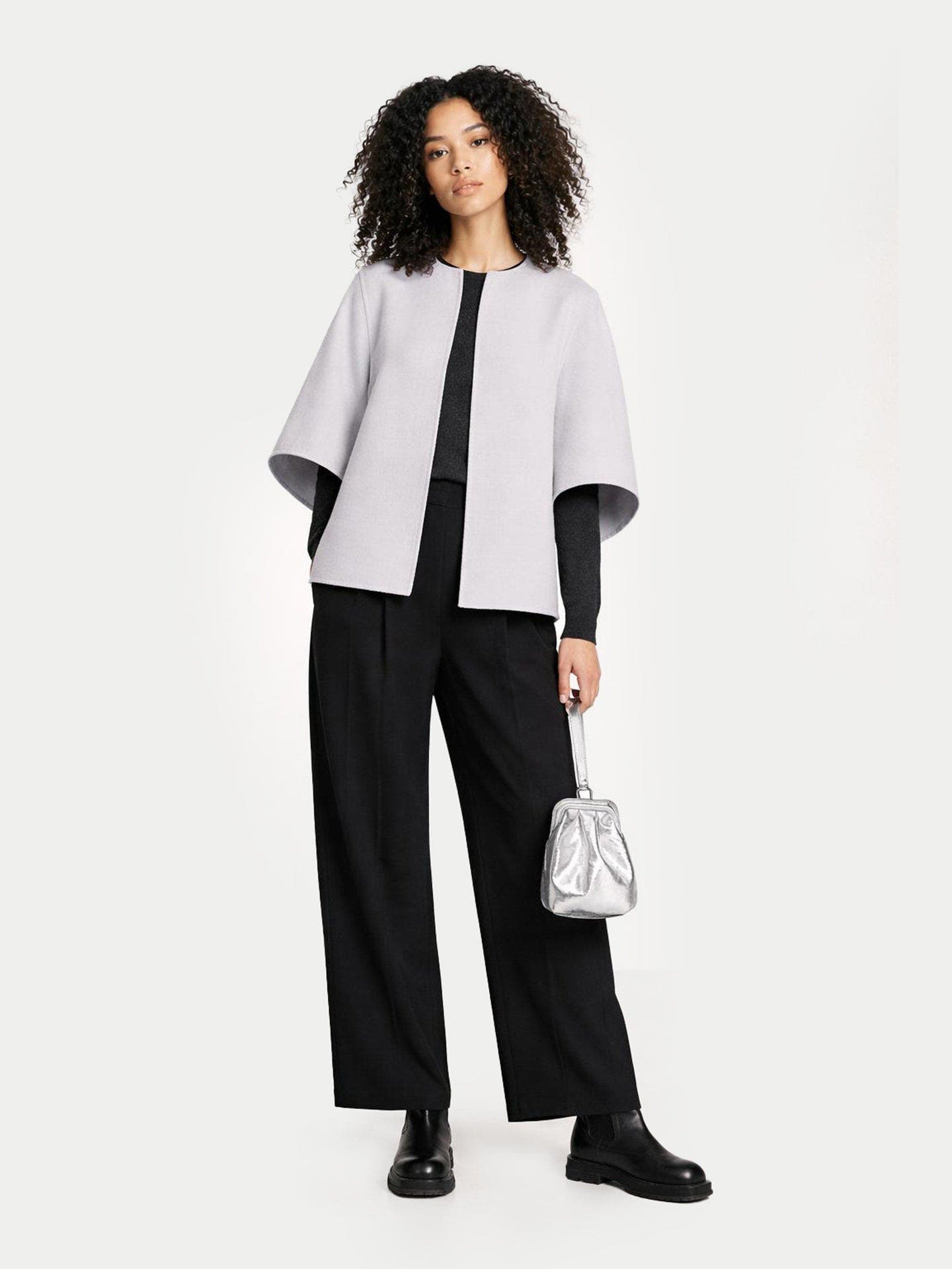 Cashmere Poncho Jacket - image 2