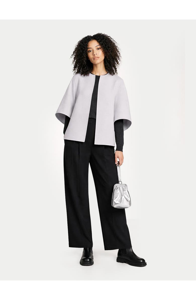 Gobi Cashmere Cashmere Poncho Jacket, Alternate, color, Arctic Ice