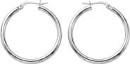 ARGENTO VIVO Classic Hoop Earrings