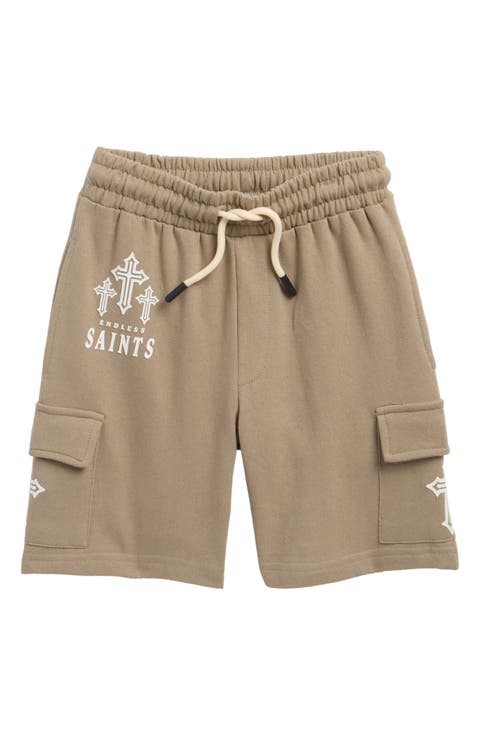 Kids' Gideon Fleece Cargo Shorts (Little Kid)