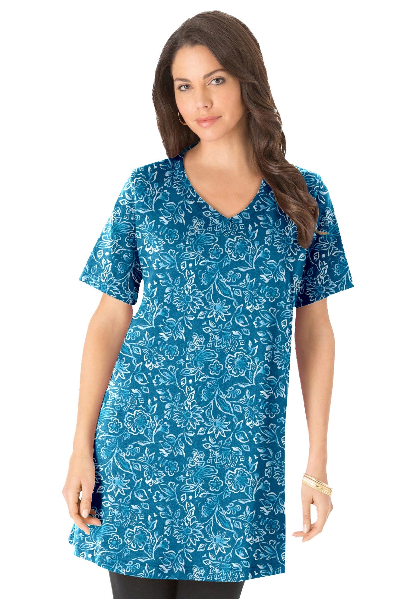 DEEP TEAL BATIK