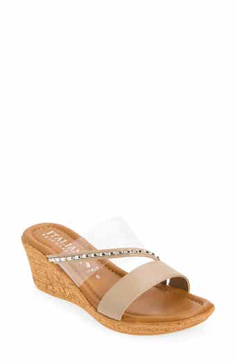ITALIAN SHOEMAKERS Madge Wedge Sandal