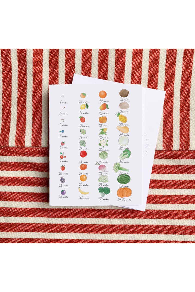 New Baby Greeting Card Pack (3ct) "Baby Weekly Growth", Alternate, color, Multi-Pack