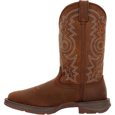 Steel Toe Pullon Western Boot