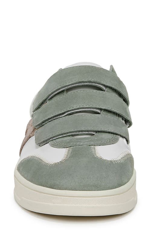 Veronica Beard Reagan Leather Mule Sneakers In Lily/sage
