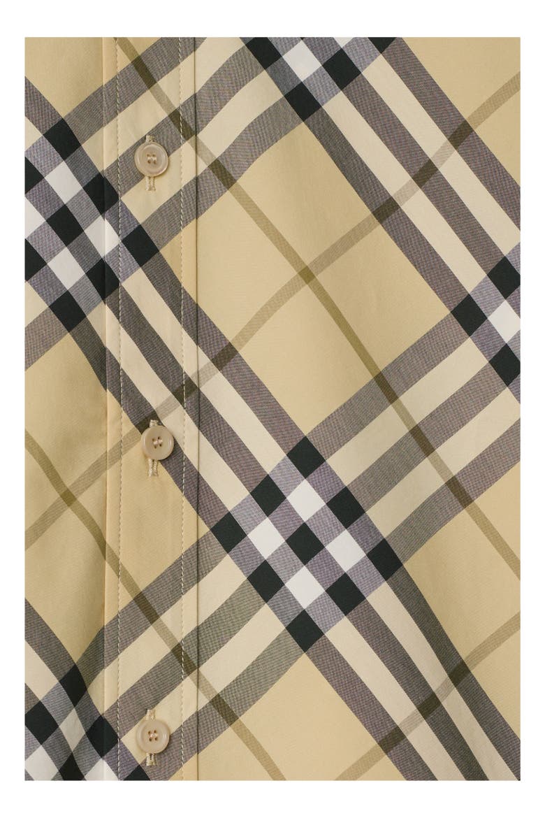 Regular Fit Check Cotton Shirt, Alternate, color, Grain