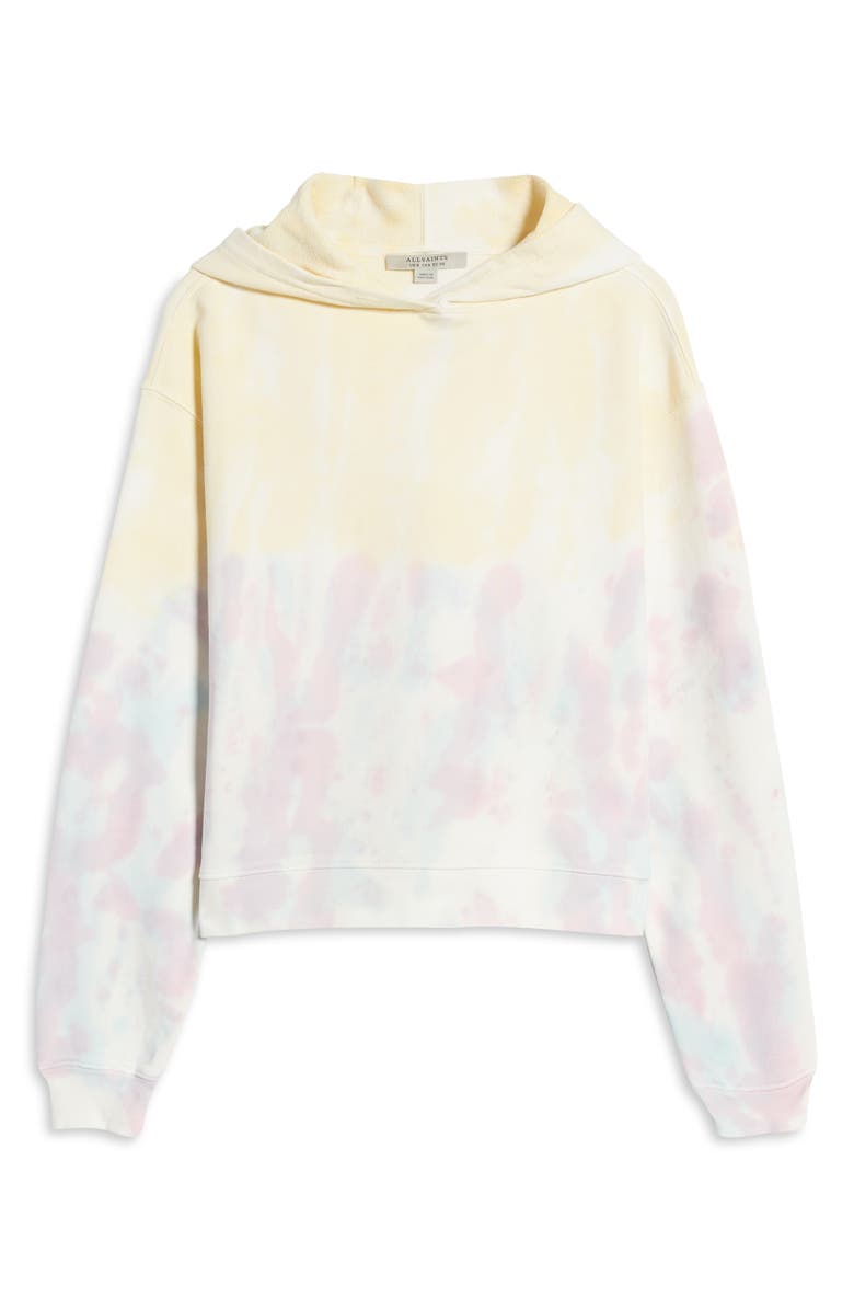 AllSaints Pippa Tie Dye Hoodie, Alternate, color,