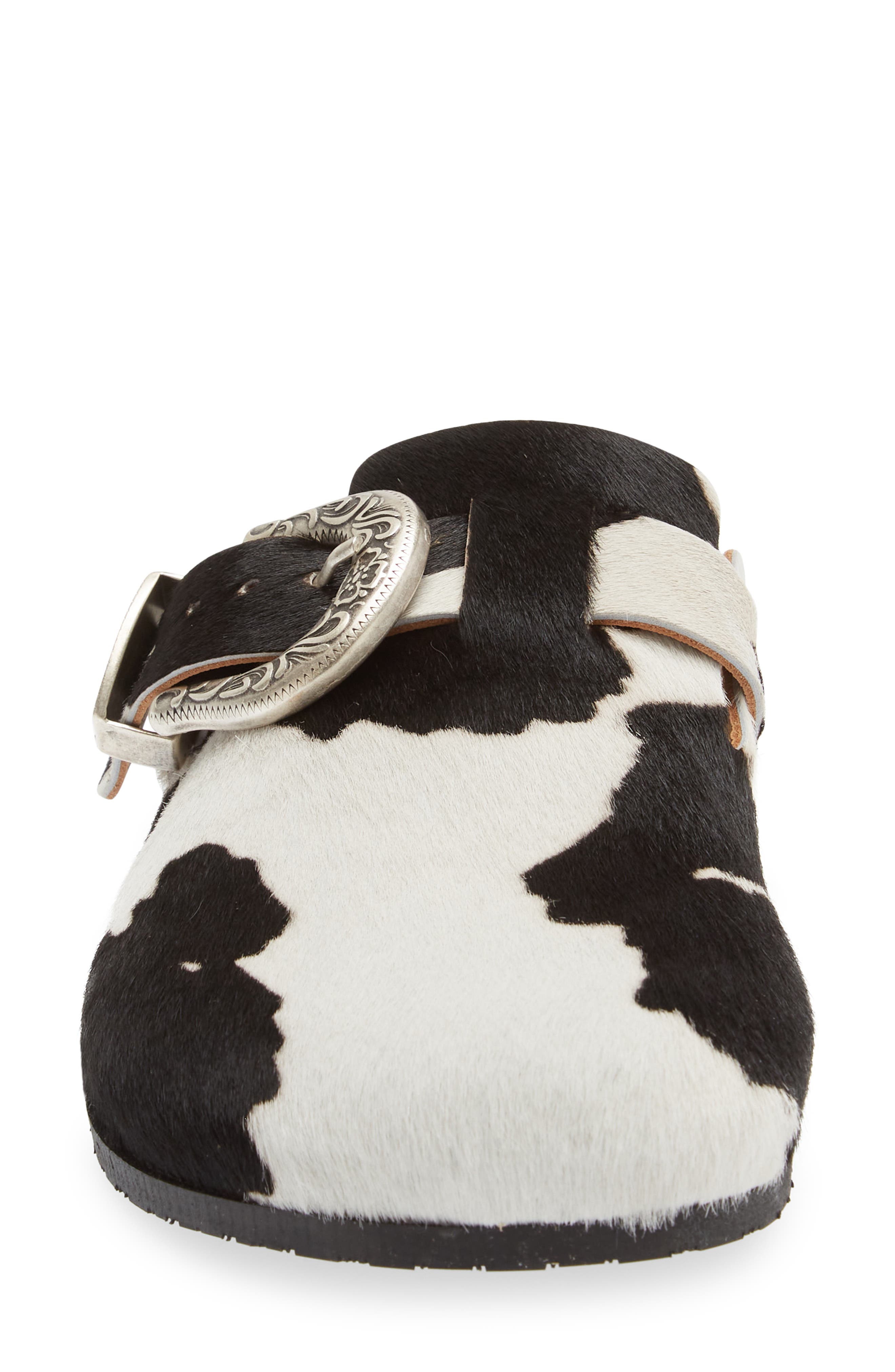 Brother Vellies Greg Genuine Calf Hair Clog, Alternate, color, 