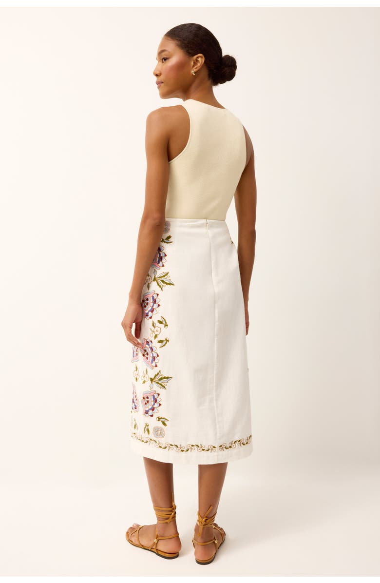 Marie Oliver Miranda Tank, Alternate, color, Macadamia