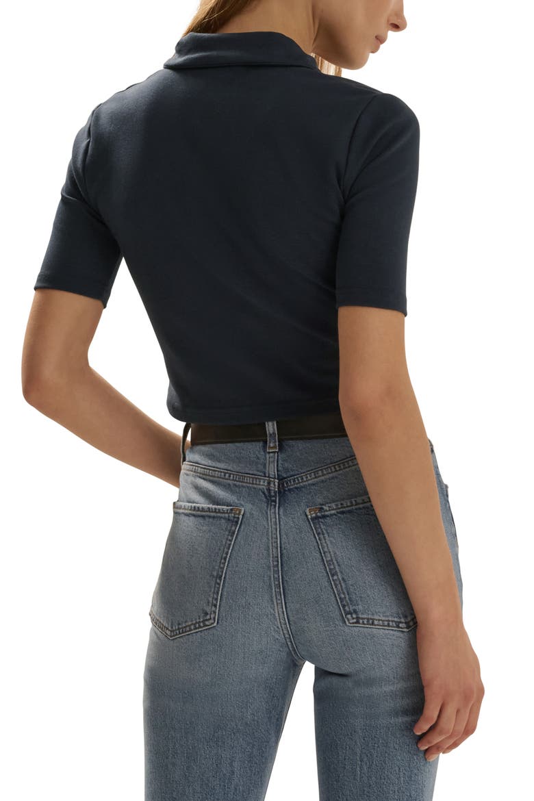 The Reading Johnny Collar Polo, Alternate, color, NAVY