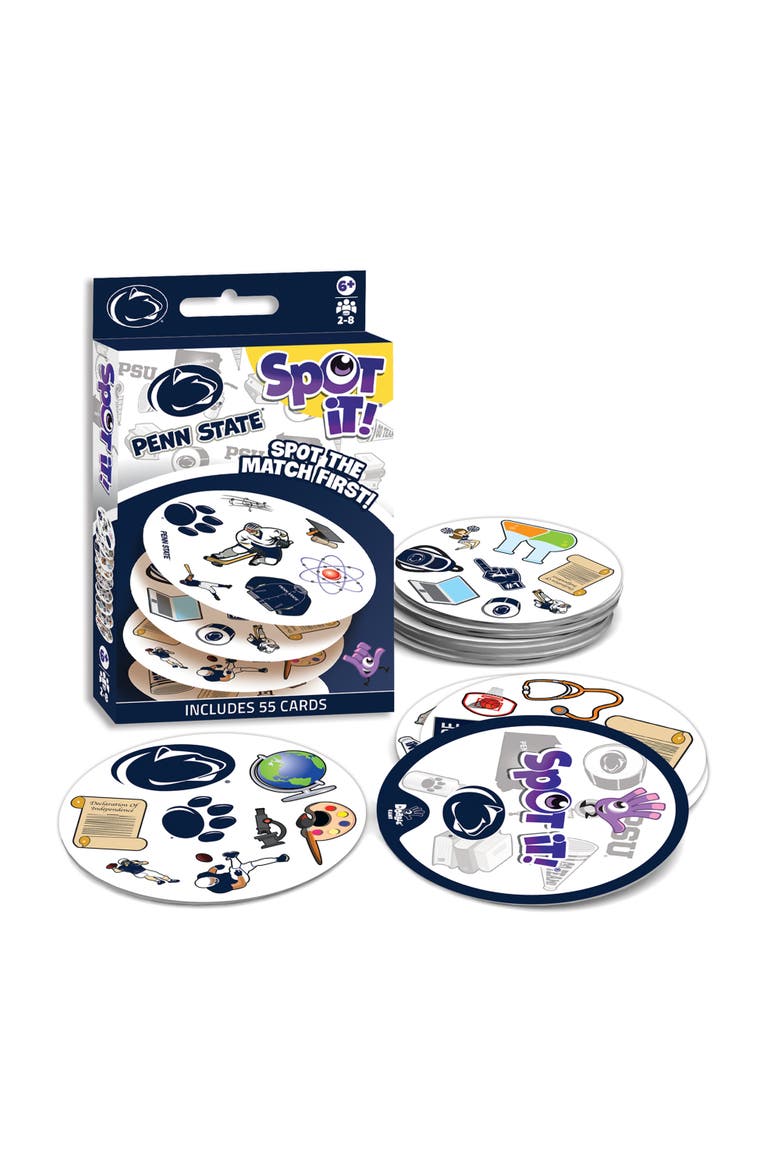 Penn State Spot It! Card Game, Alternate, color, Multicolor