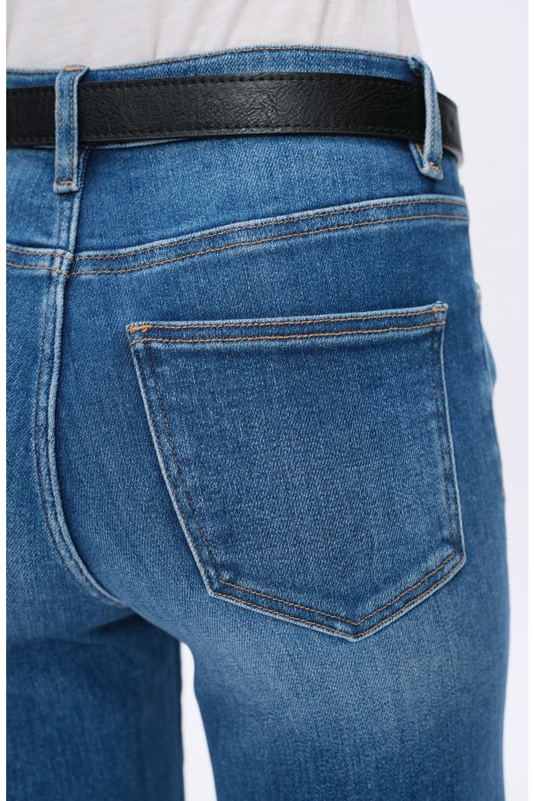 Straight Leg Jeans, Alternate, color, MEDIUM BLUE