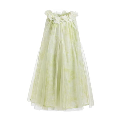 Solavie Floral Layered Dress