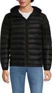 Lands' End Wanderweight Ultralight Packable Hooded Down Jacket