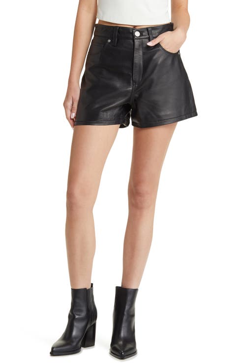 Leather Shorts