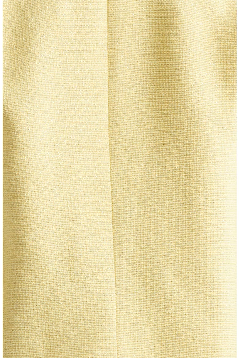 Sylvia Metallic Blazer, Alternate, color, PALE YELLOW/ LIGHT GOLD