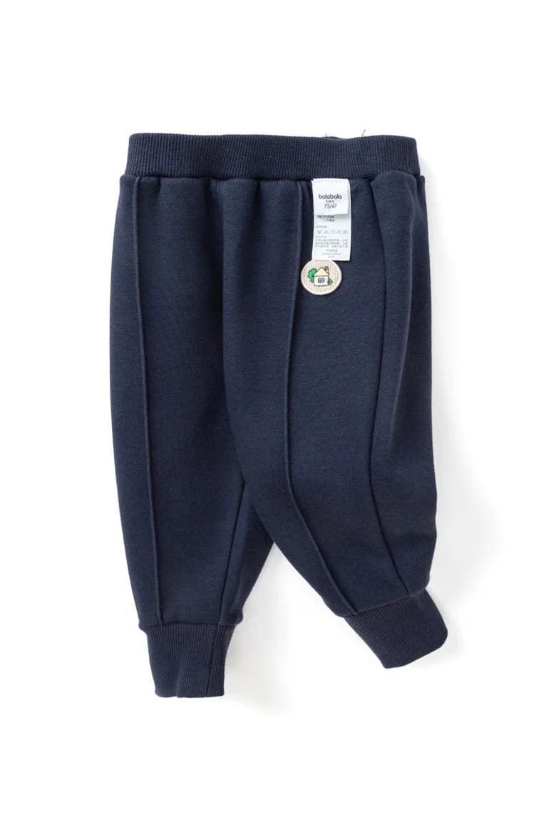 Navy Badge Jogger Pants, Main, color, Navy