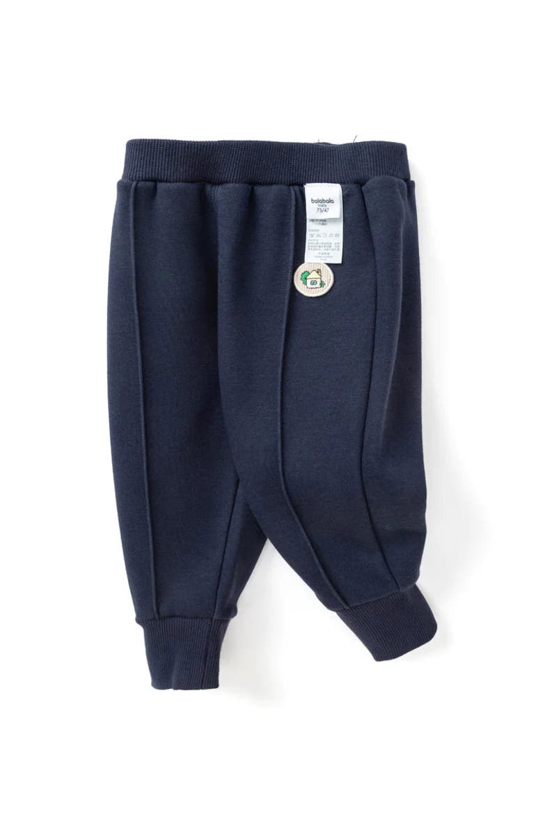 Balabala Navy Badge Jogger Pants, Main, color, Navy