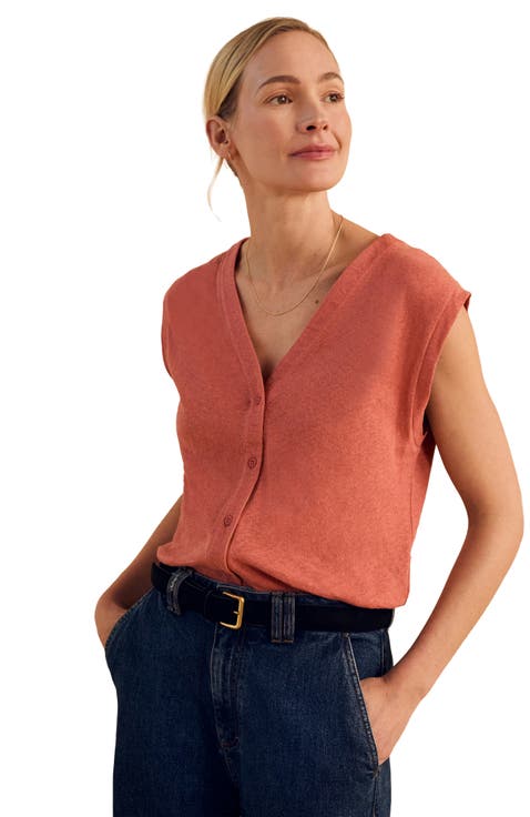 Button Through Top