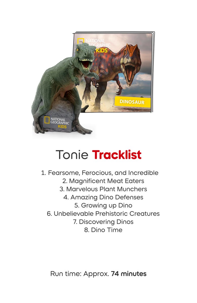 tonies Astronaut & Dinosaur Tonie Audio Character Bundle, Alternate, color, Multi