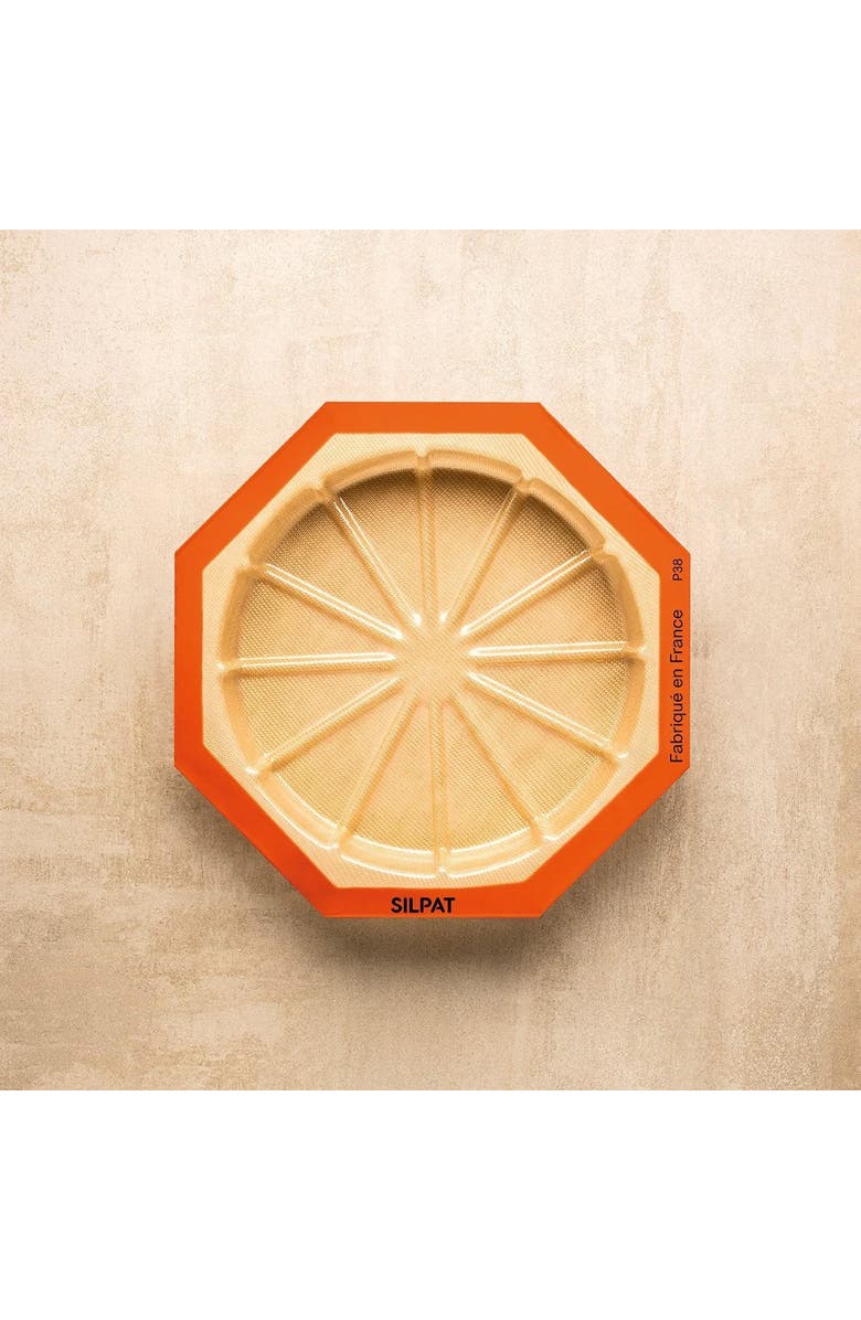 Silpat Silicone Round Cake Mold, 12 Portions, Main, color, Orange