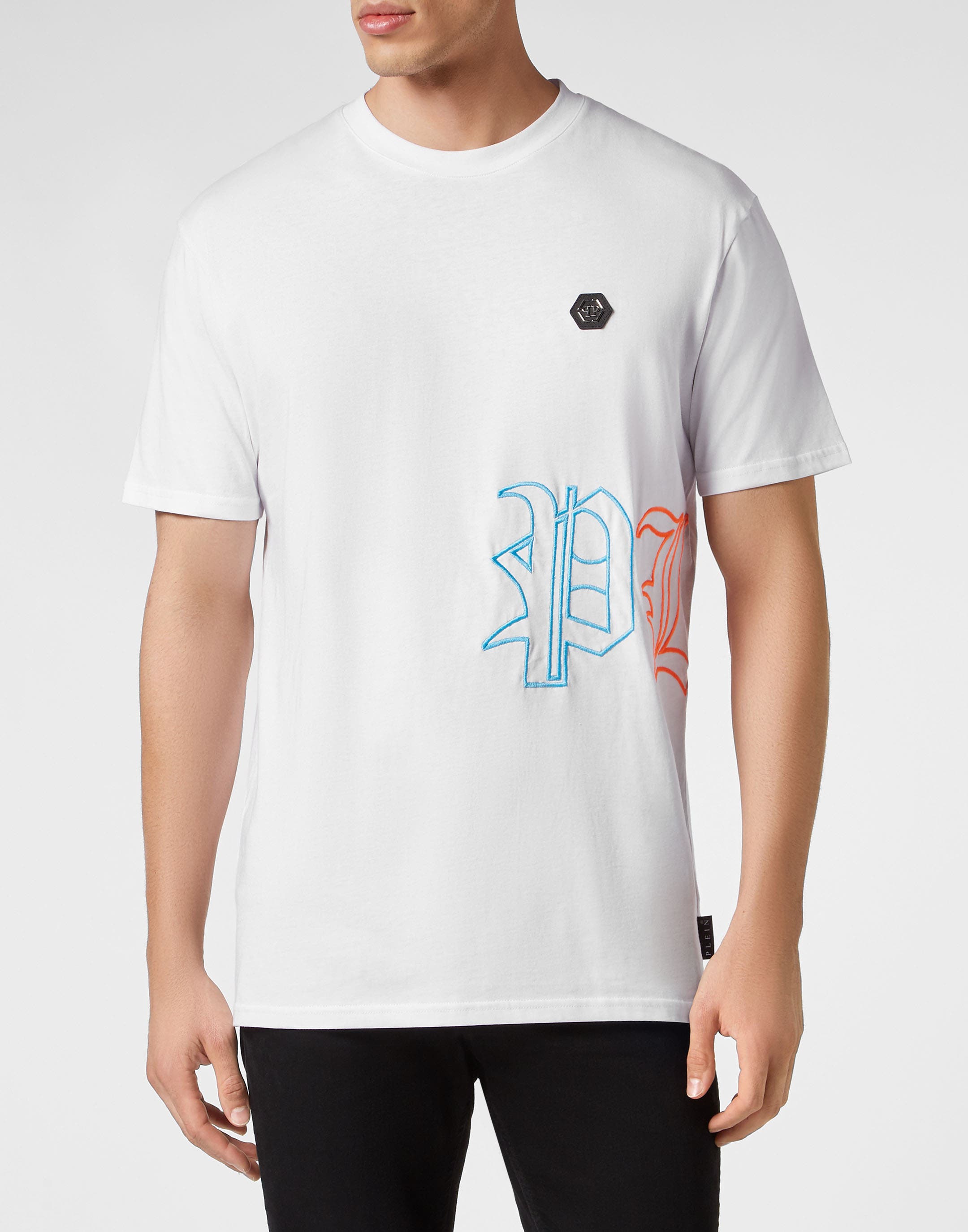 selected white/multicolored