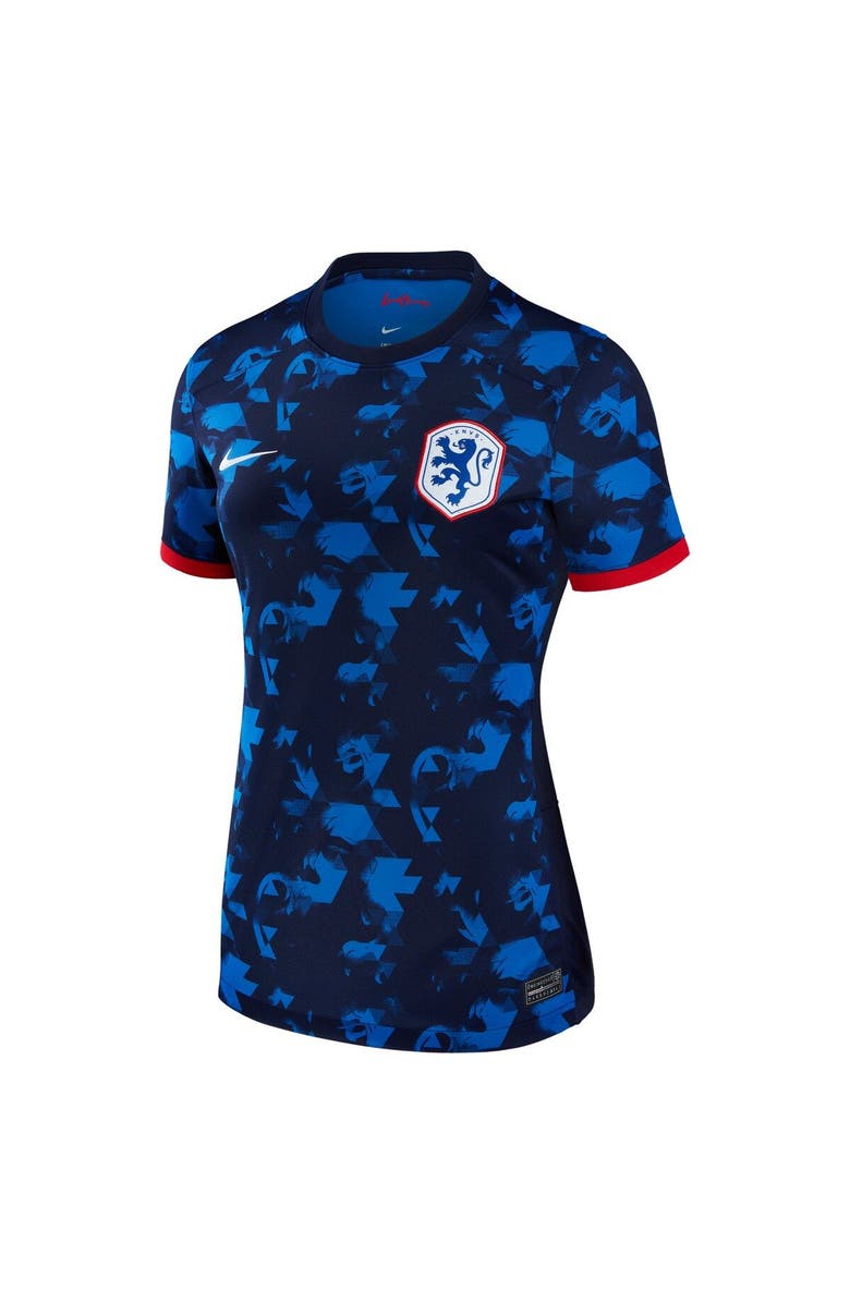 Nike Women's Nike Blue Netherlands Women's National Team 2023 Away Stadium Replica Jersey, Alternate, color, Blue