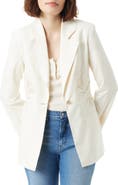 Sam Edelman Sire Embroidered Fit & Flare Blazer