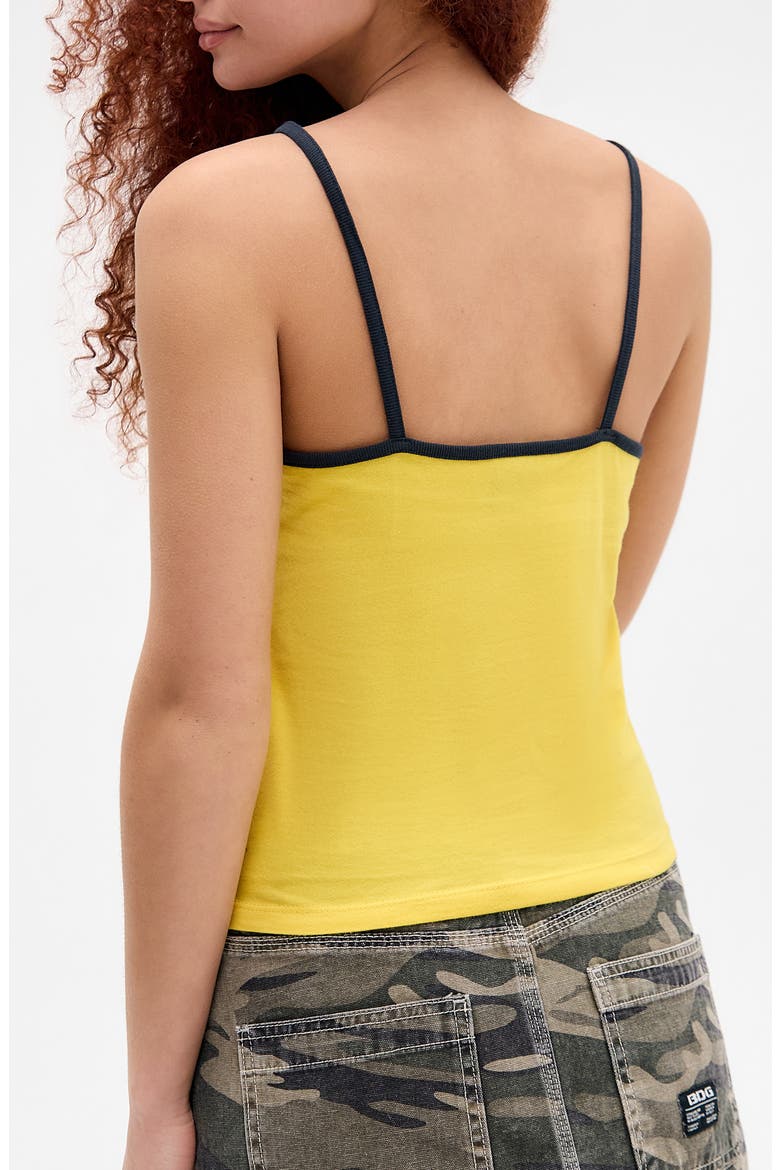Mexico Crop Graphic Camisole, Alternate, color, YELLOW