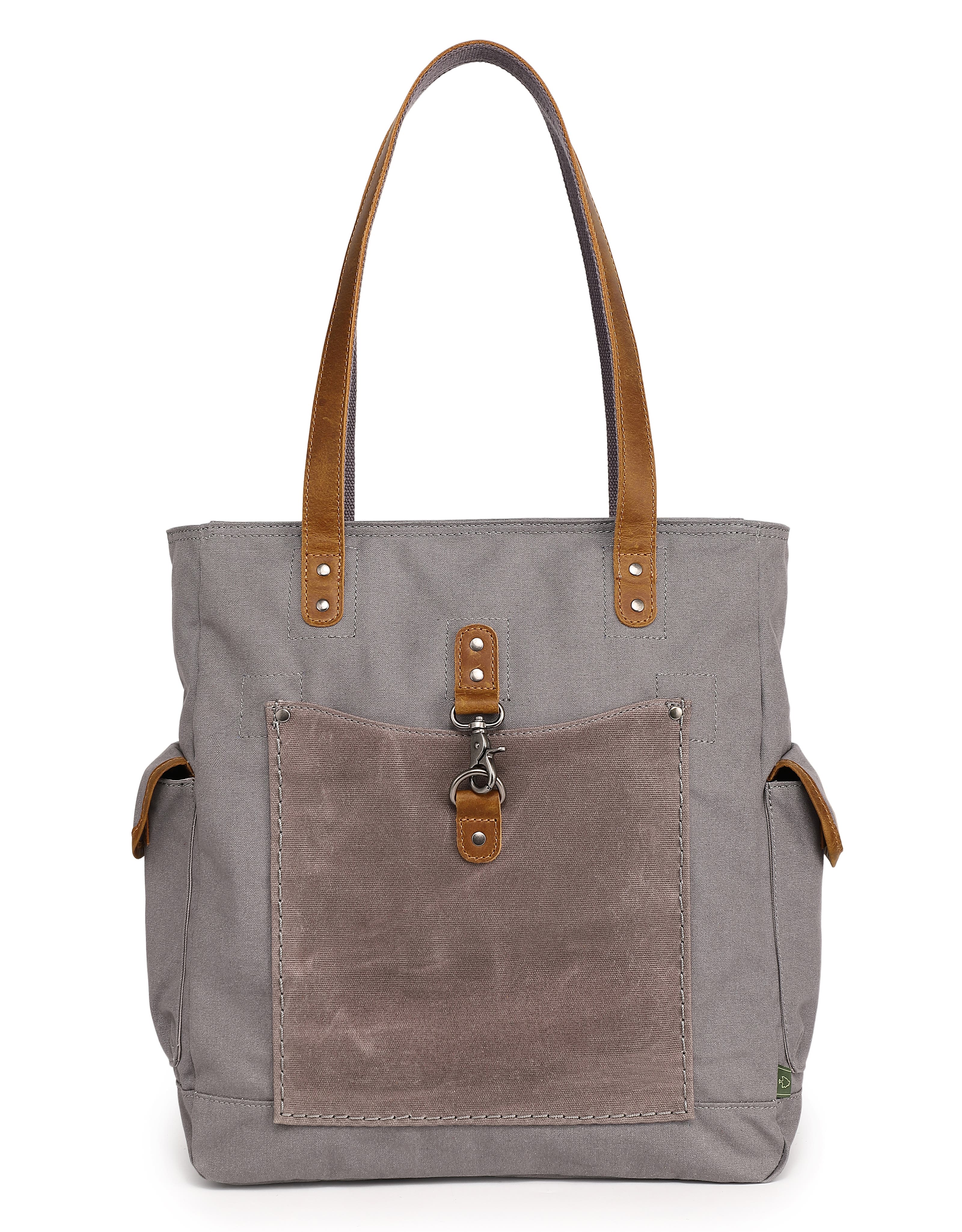 TSD Brand Valley and Sky Spacious Adventure Tote, Main, color, Grey