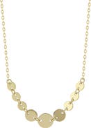Ember Fine Jewelry <p>14K Gold Disc Necklace</p>