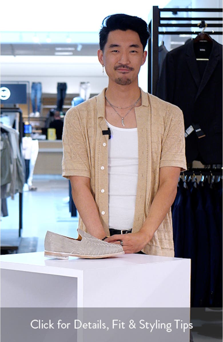 Antwerp Huarache Loafer, sales video thumbnail