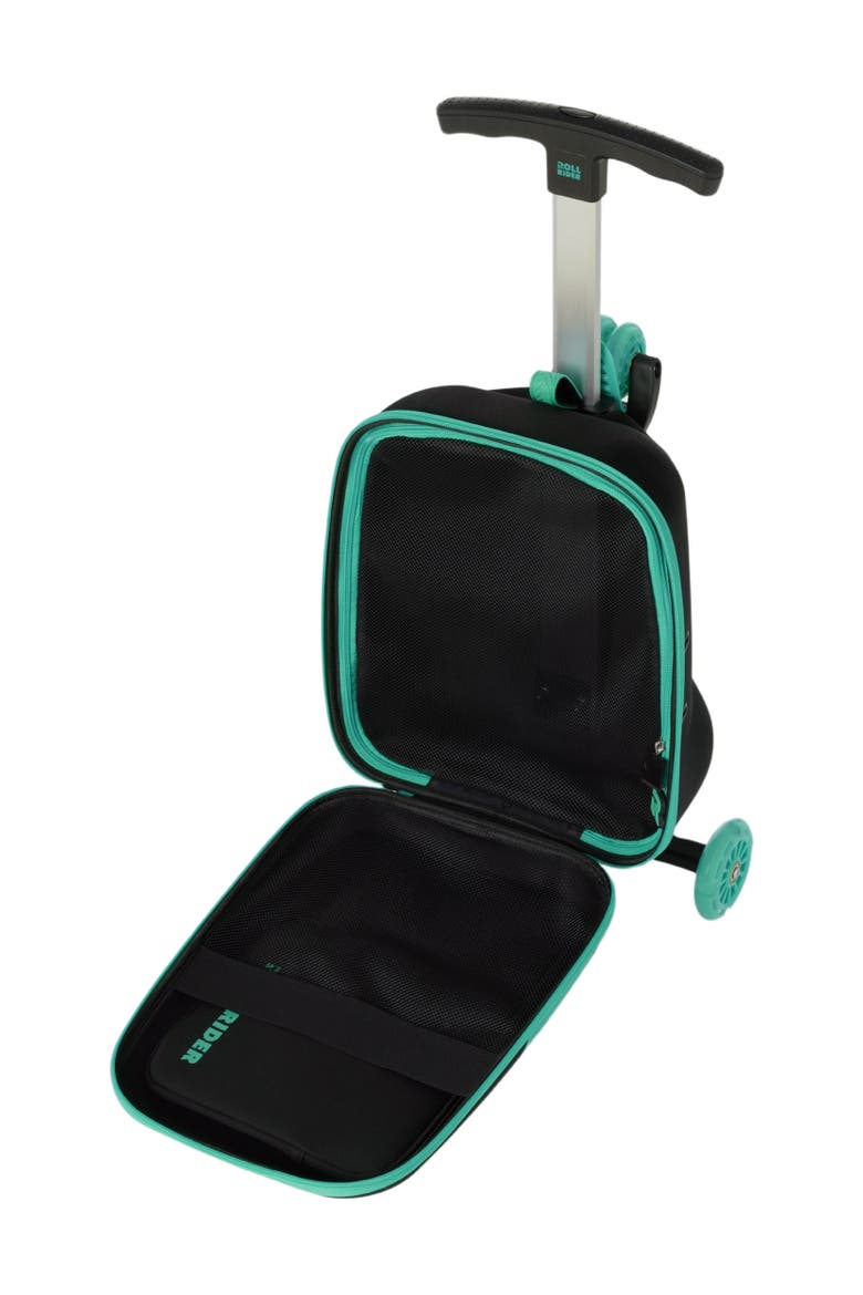 Softside Kids Scooter Suitcase, Alternate, color, Teal